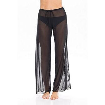 Women's Jordan Taylor Power Mesh Swim Cover-Up Pants