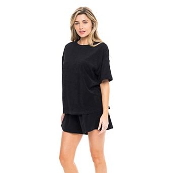 Women's Jordan Taylor Terrycloth Swim Cover-Up Shirt
