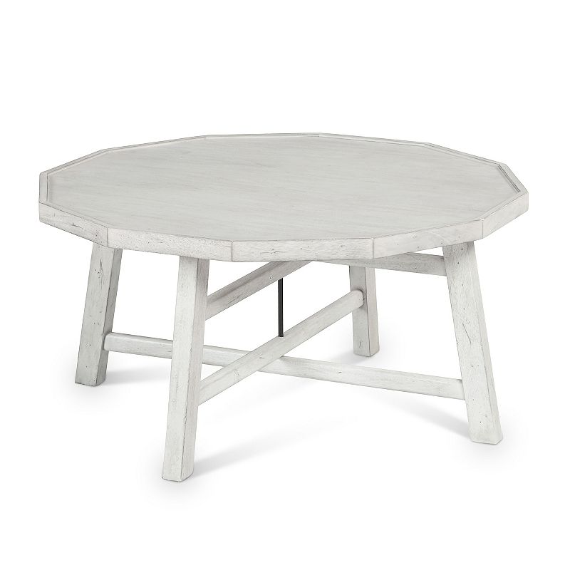 Steve Silver Co. Paisley Cocktail Table, White