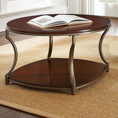 Steve Silver Co. Miles Round Cocktail Table