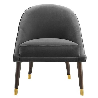 Steve Silver Co. Avalon Modern Velvet Accent Chair