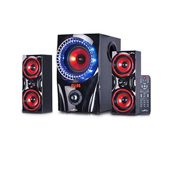 beFree Sound 2.1 Channel Bluetooth Surround Sound Speaker System