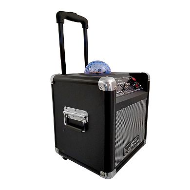 beFree Sound Projection Party Light Dome 6.5-Inch Subwoofer Bluetooth Portable Party Speaker