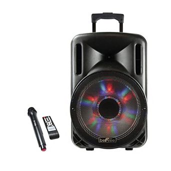 beFree Sound 12-Inch 2500 watt Bluetooth Party PA Speaker
