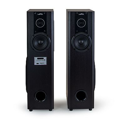 beFree Sound 2.1 Channel Home Theater Bluetooth Powered Double Tower Speakers