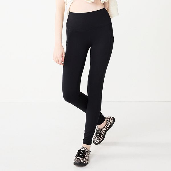 Juniors SO Sporty High Rise Leggings with Pockets