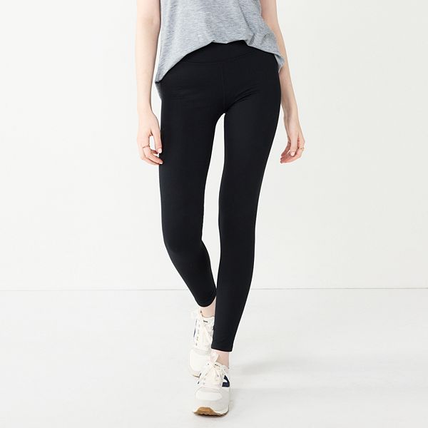 Flirtitude Leggings - Juniors-JCPenney, Color: Solid Charcoal