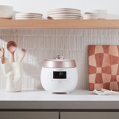 CUCKOO 6-Cup Twin Heating Pressure Rice Cooker