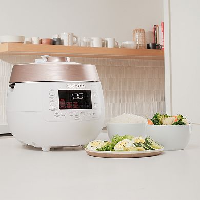 CUCKOO 6-Cup Twin Heating Pressure Rice Cooker