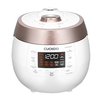 CUCKOO 6 cup Twin Heating Pressure Rice Cooker