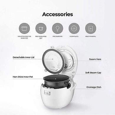 CUCKOO 10-Cup Micom Rice Cooker & Warmer