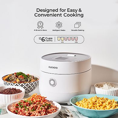 CUCKOO 6-Cup Micom Rice Cooker & Warmer