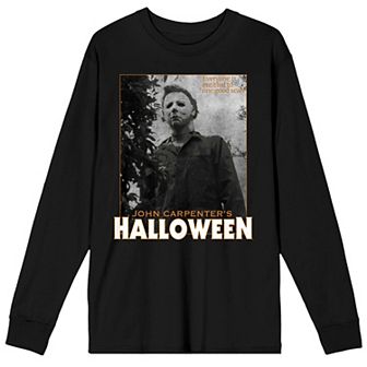 Men's John Carpenters Halloween Long Sleeve Graphic Tee