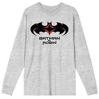 Men's Batman & Robin 1997 Logo Long Sleeve Tee