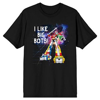 Men's Voltron I Like Big Bots Tee