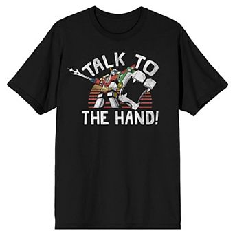 Men's Voltron Talk To The Hand Tee
