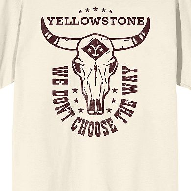 Men's Yellowstone We Dont Choose Tee