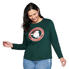 I Put Out For Santa Grey Juniors T-Shirt 