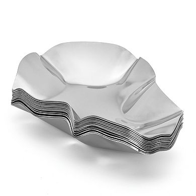 Outset 12-pc. Stainless Steel Grillable Oyster Shell Set