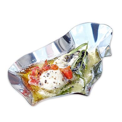 Outset 12-pc. Stainless Steel Grillable Oyster Shell Set