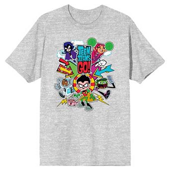 Men's Teen Titans Go To The Movies Tee
