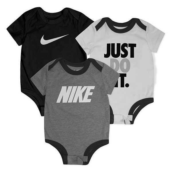 NFL 3-Pack Baby Boys Kansas City Chiefs Short Sleeve Bodysuits - 3-6mo