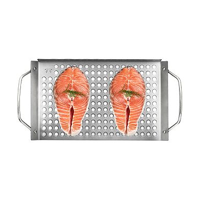 Outset 2-pc. Stainless Steel Grill Topper Grid Set