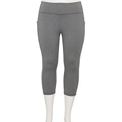 Womens Grey Plus Leggings Bottoms, Clothing