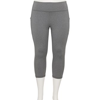 Plus Size Tek Gear® Ultrastretch Pocket High-Waisted Capri Leggings