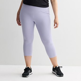 Plus Size Tek Gear® Ultrastretch Pocket High-Waisted Capri Leggings