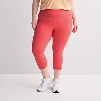 Plus Size Tek Gear® Ultrastretch Pocket High-Waisted Capri Leggings