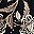 Black Big Floral