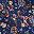 Navy Whimsy Floral