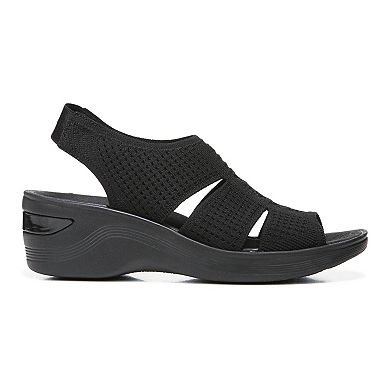 Bzees Double Up Women's Slingback Wedge Sandals