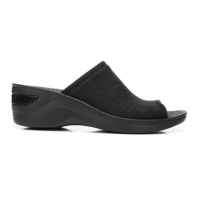 Bzees Deluxe Women's Wedge Slide Sandals