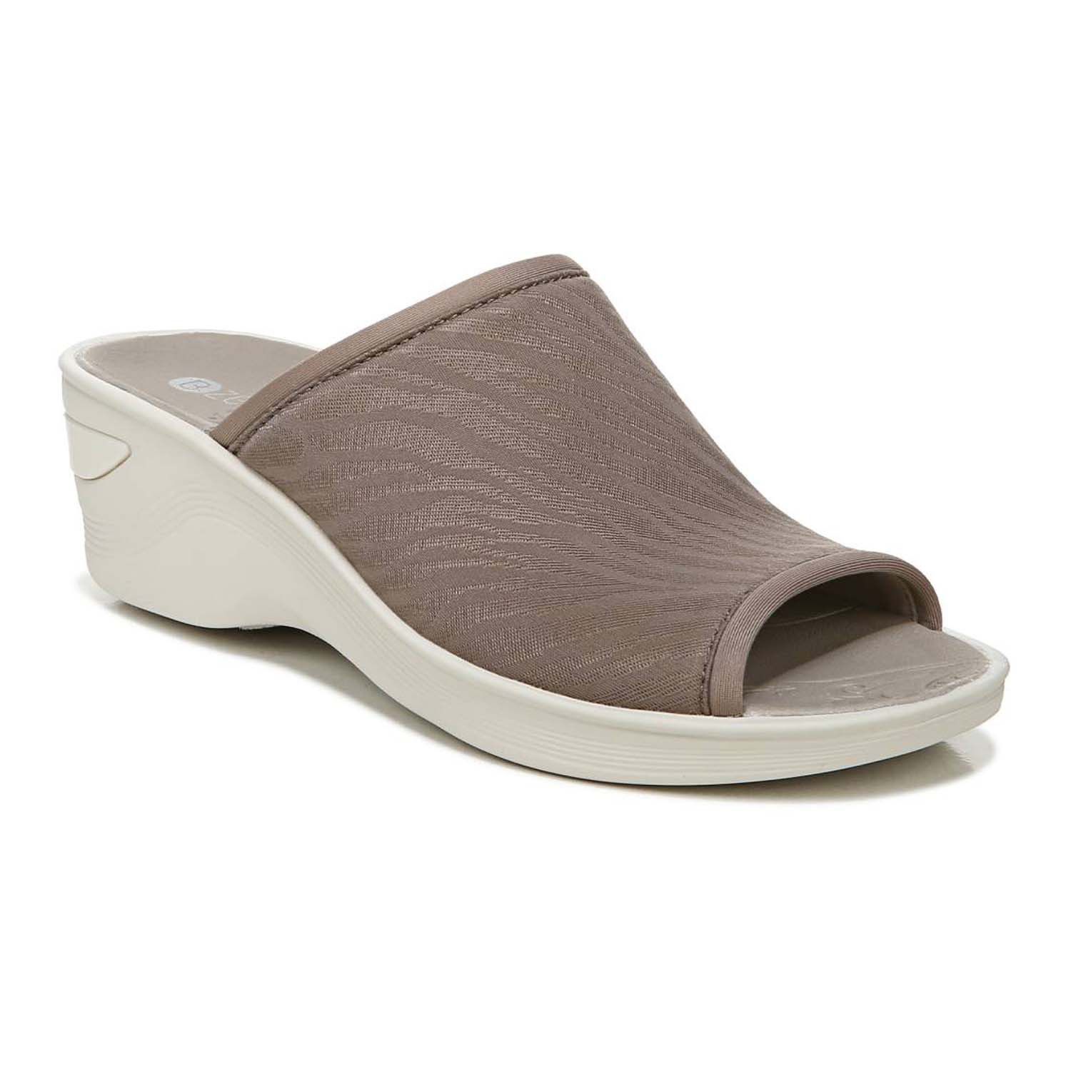 Bzees Deluxe Women's Wedge Slide Sandals