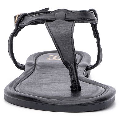 New York & Company Katie Women's T-Strap Sandals