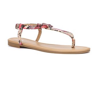 New York & Company Katie Women's T-Strap Sandals
