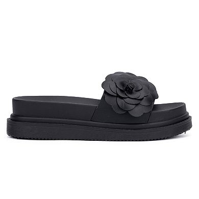 New York & Company Camilia Women's Platform Slides