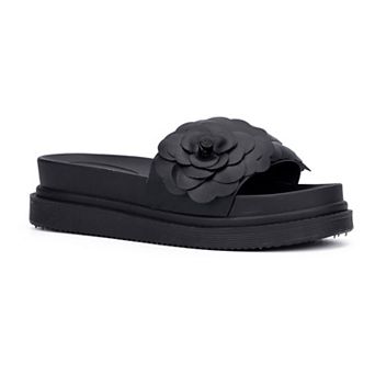 New York & Company Camilia Women's Platform Slides