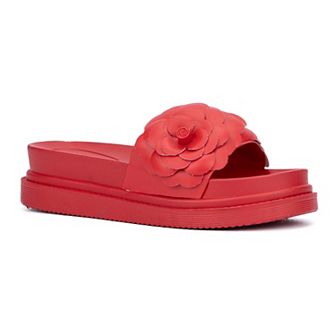 New York & Company Camilia Women's Platform Slides