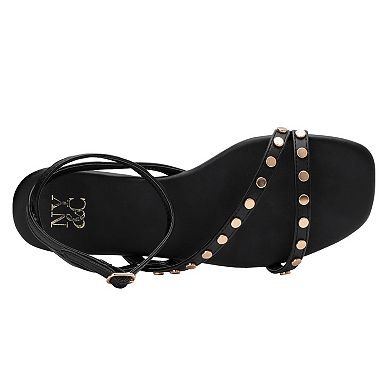New York & Company Farra Women's Studded Sandals