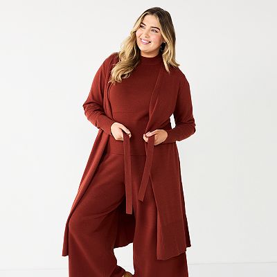 Kohls duster cardigan best sale
