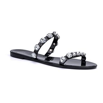 New York & Company Chava Women's Gem Jelly Sandals