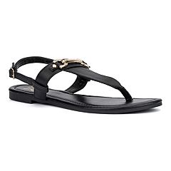 New York & Company Women's Katie T-Strap Sandals