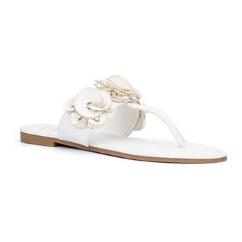 New York & Company Liana Women's Flower Sandals