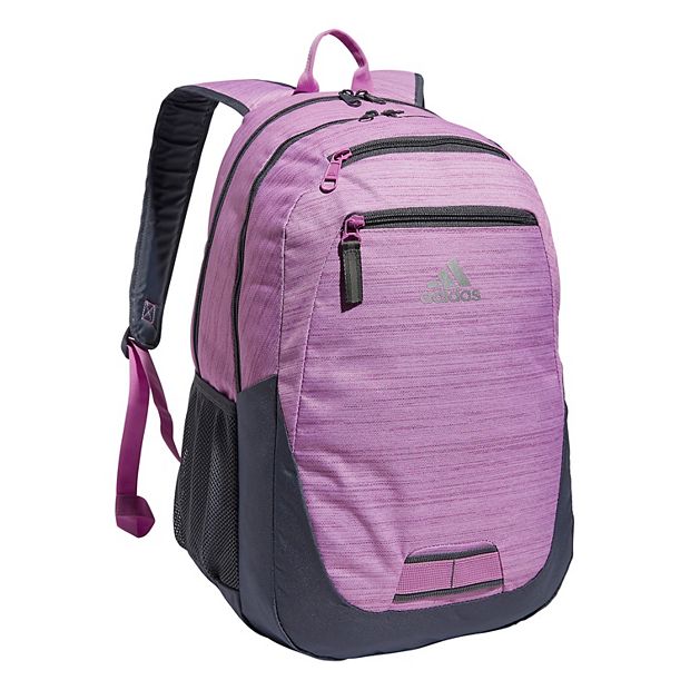 Purple clearance adidas backpack