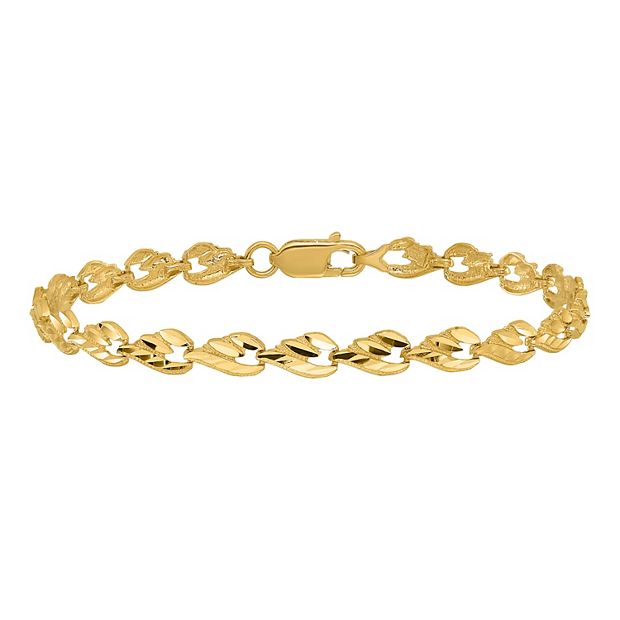 Kohls mens store gold bracelet