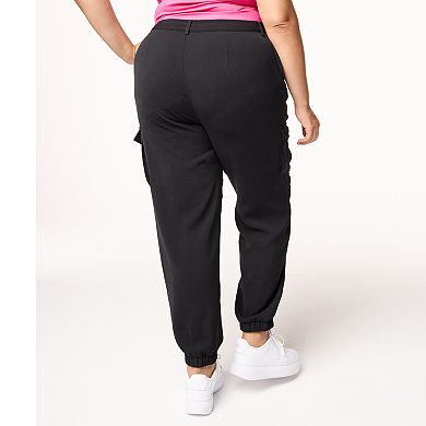 Plus Size INTEMPO Cargo Jogger Pants