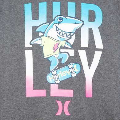 Boys 4-7 Hurley Skateboarding Shark Graphic Hoodie & Jogger Pants Set